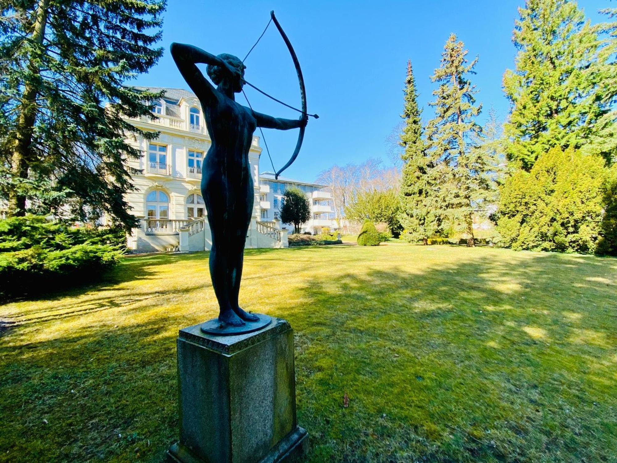 Residenz Bleichroeder - Cosima Mit Strandkorb Heringsdorf  Buitenkant foto